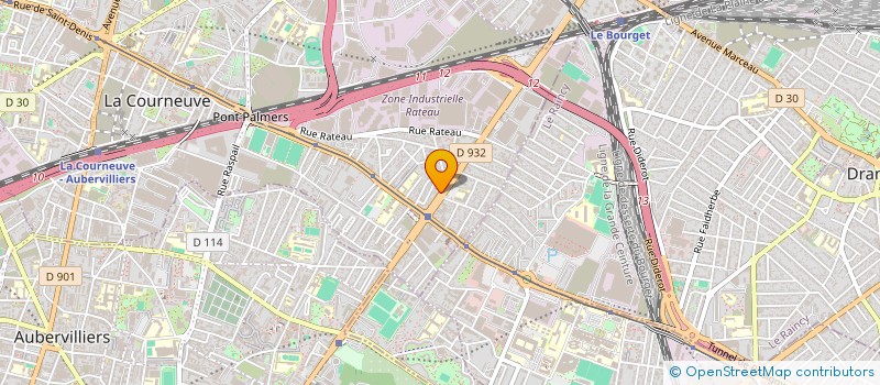 localisation de l'entreprise MONSIEUR MOHAMMED AHMED FARUK à LA COURNEUVE