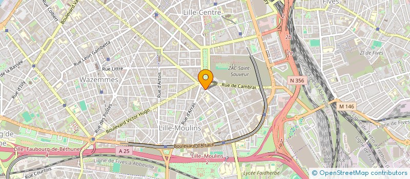 localisation de l'entreprise MONSIEUR MOHAMMED AHMED IBRAHIM  LILLE