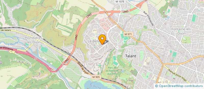 localisation de l'entreprise MONSIEUR MOHAMMED AIT AHMED  TALANT