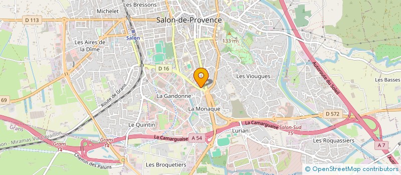 localisation de l'entreprise MONSIEUR MOHAMMED AITA  SALON-DE-PROVENCE