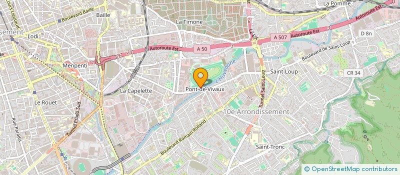 localisation de l'entreprise MONSIEUR MOHAMMED AJARRAY  MARSEILLE