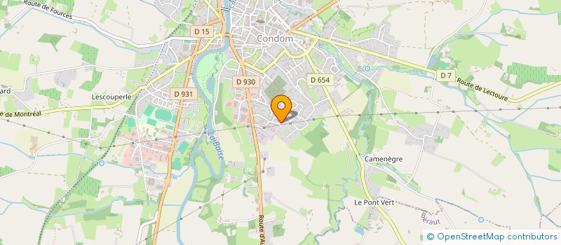 localisation de l'entreprise MONSIEUR MOHAMMED AKASSOUATE  CONDOM