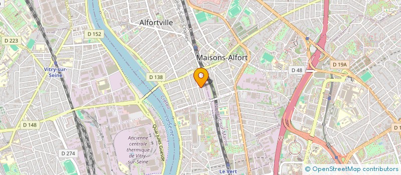 localisation de l'entreprise MONSIEUR MOHAMMED AKHARRAZ à ALFORTVILLE