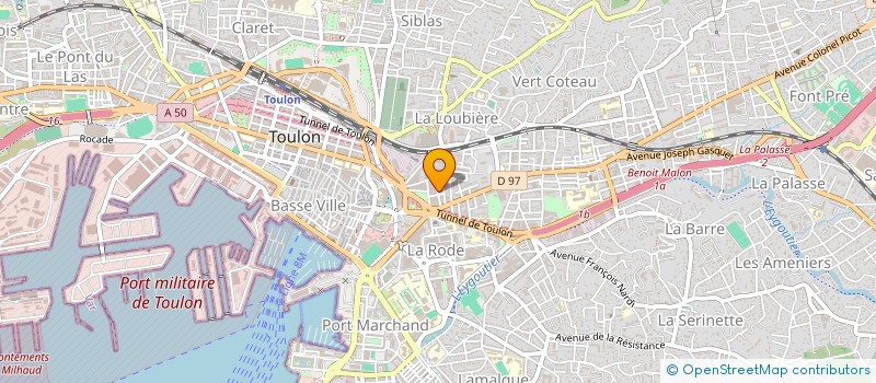 localisation de l'entreprise MONSIEUR MOHAMMED AL HEDDOU  TOULON