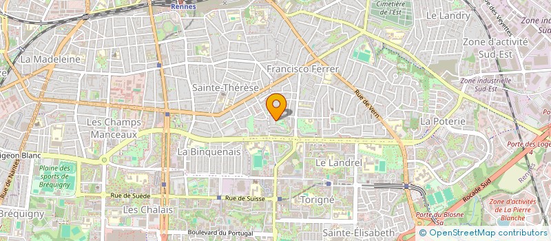 localisation de l'entreprise MONSIEUR MOHAMMED AL SADEK  RENNES