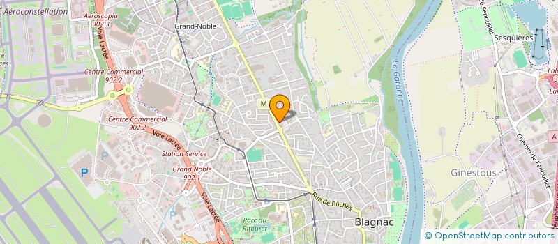 localisation de l'entreprise MONSIEUR MOHAMMED ALAA EDDINE HABICHE  BLAGNAC