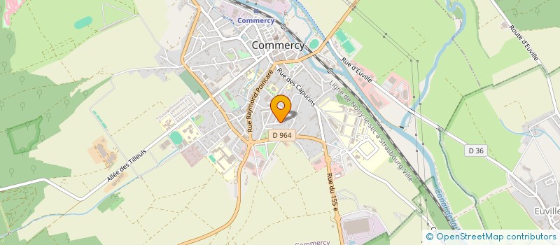 localisation de l'entreprise MONSIEUR MOHAMMED ALAOUI  COMMERCY