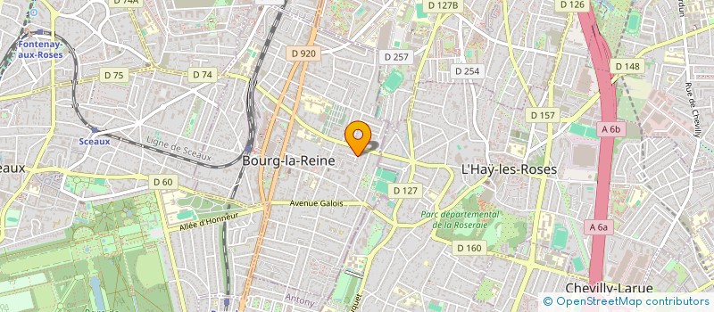 localisation de l'entreprise MONSIEUR MOHAMMED- ALI BENADJILA à BOURG-LA-REINE