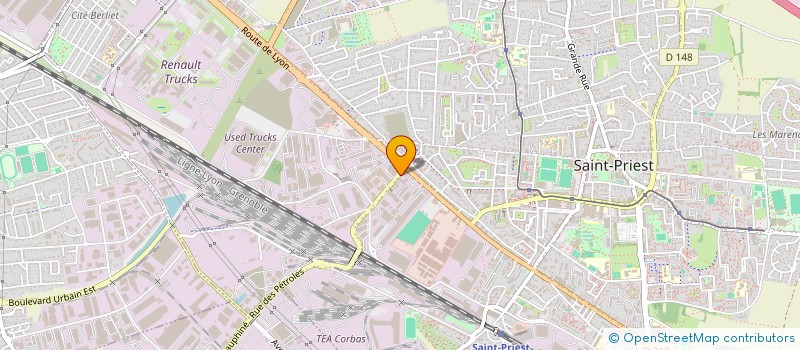 localisation de l'entreprise MONSIEUR MOHAMMED ALI DJAFFER  SAINT-PRIEST