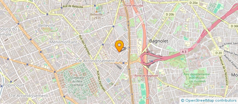 localisation de l'entreprise MONSIEUR MOHAMMED ALIANE  PARIS