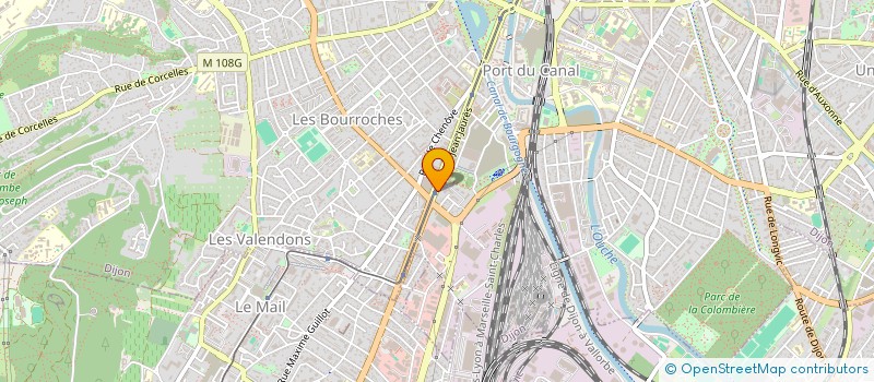 localisation de l'entreprise MONSIEUR MOHAMMED AMALOU  DIJON