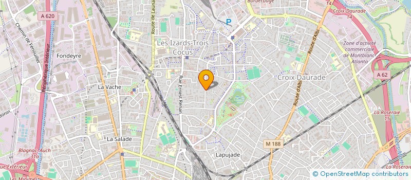 localisation de l'entreprise MONSIEUR MOHAMMED AMARA  TOULOUSE