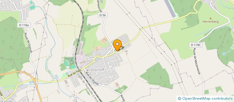 localisation de l'entreprise MONSIEUR MOHAMMED-AMIN BENETTAYEB  DISTROFF