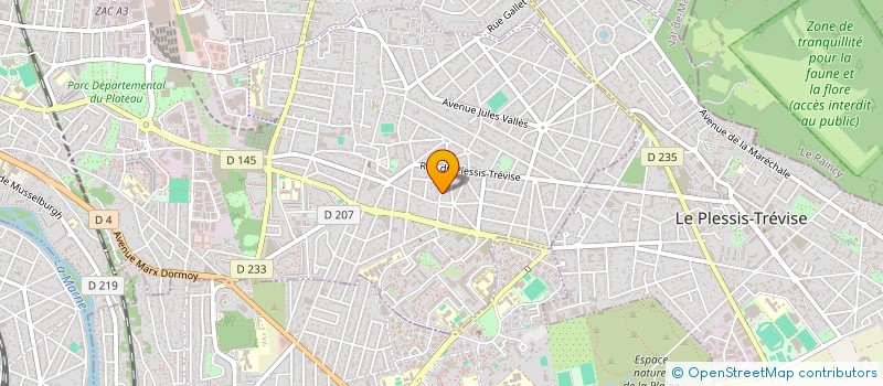 localisation de l'entreprise MONSIEUR MOHAMMED AMIN BRAHIMI  CHAMPIGNY-SUR-MARNE