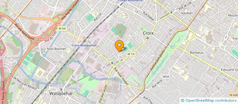 localisation de l'entreprise MONSIEUR MOHAMMED-AMIN FARES BOUZRHIBA  CROIX