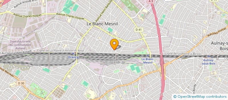 localisation de l'entreprise MONSIEUR MOHAMMED AMIN KACIMI à LE BLANC-MESNIL