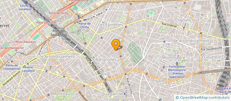 localisation de l'entreprise MONSIEUR MOHAMMED AMIN PAOUYA  PARIS