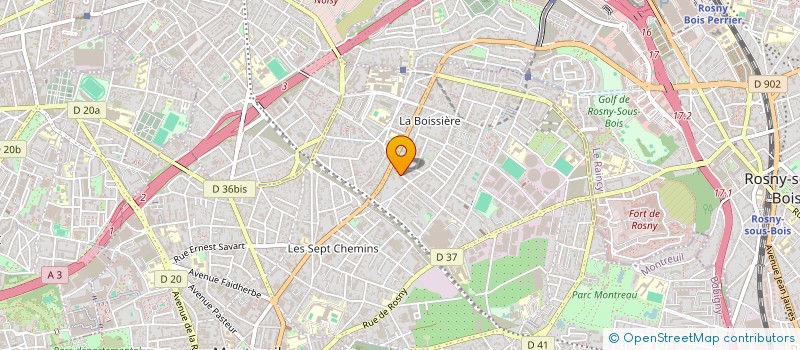 localisation de l'entreprise MONSIEUR MOHAMMED-AMINE BEZRHOUD à MONTREUIL