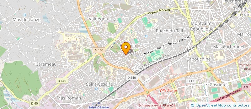 localisation de l'entreprise MONSIEUR MOHAMMED AMINE BOUDA  NIMES