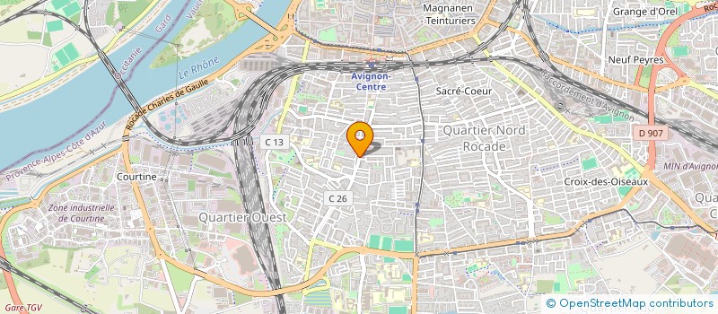 localisation de l'entreprise MONSIEUR MOHAMMED AMINE MAHI  AVIGNON