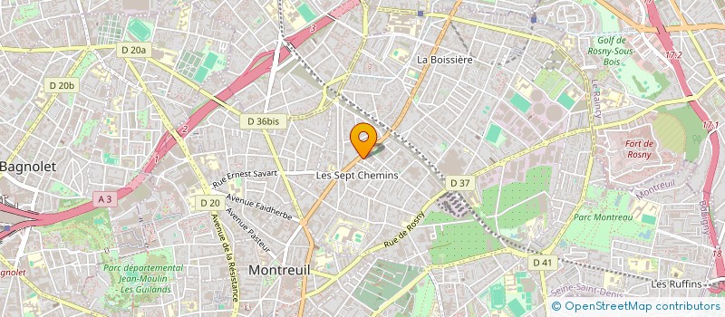 localisation de l'entreprise MONSIEUR MOHAMMED AMINE MDIBEH à MONTREUIL