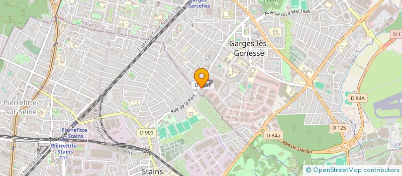 localisation de l'entreprise MONSIEUR MOHAMMED AMINE NAIT BAHLOUL  GARGES-LES-GONESSE