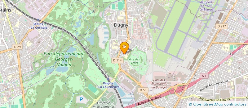 localisation de l'entreprise MONSIEUR MOHAMMED-AMINE TAYALATI  DUGNY