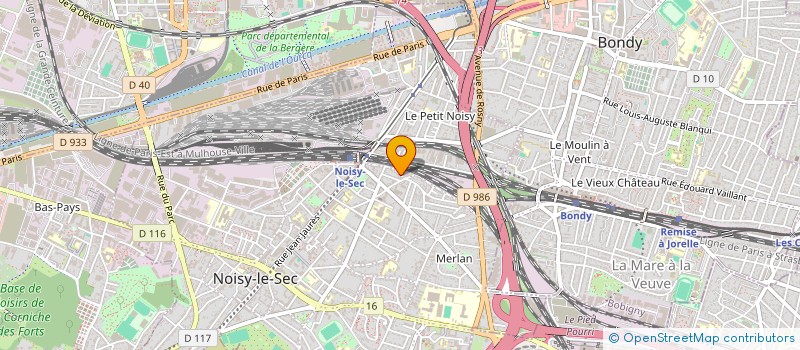 localisation de l'entreprise MONSIEUR MOHAMMED AMINE YAHYAOUI à NOISY-LE-SEC