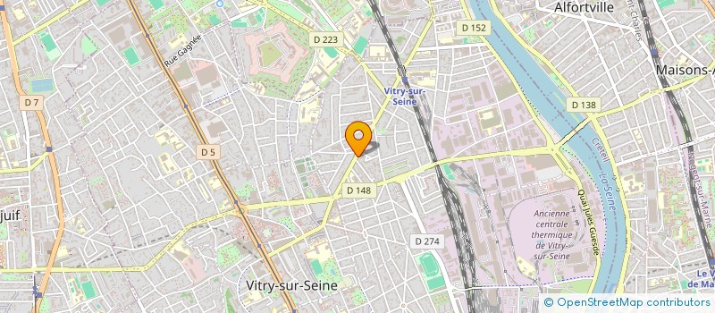 localisation de l'entreprise MONSIEUR MOHAMMED AMIR ZOUANI à VITRY-SUR-SEINE
