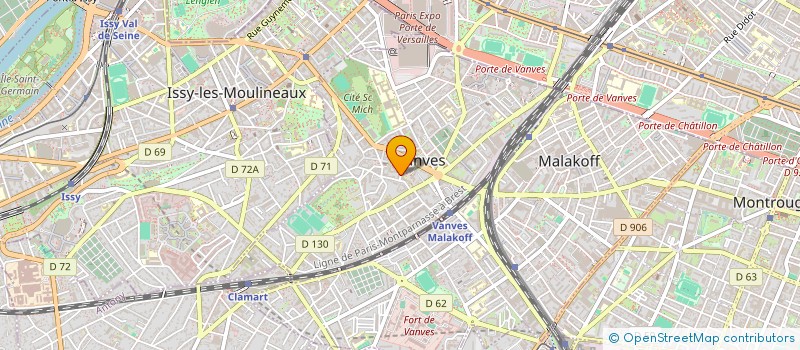 localisation de l'entreprise MONSIEUR MOHAMMED AMIRAT à VANVES