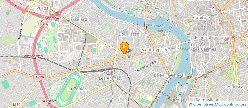 localisation de l'entreprise MONSIEUR MOHAMMED AMMOURA à TOULOUSE