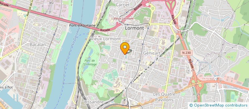 localisation de l'entreprise MONSIEUR MOHAMMED AMRANI  LORMONT