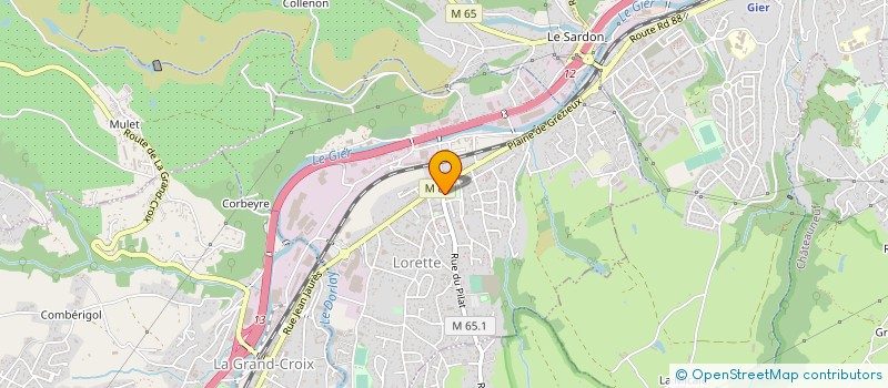 localisation de l'entreprise MONSIEUR MOHAMMED AMRANI  LORETTE