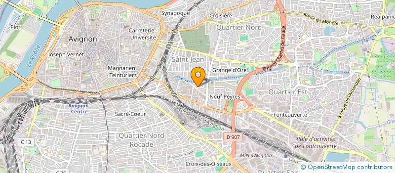 localisation de l'entreprise MONSIEUR MOHAMMED ANIS MADI  AVIGNON