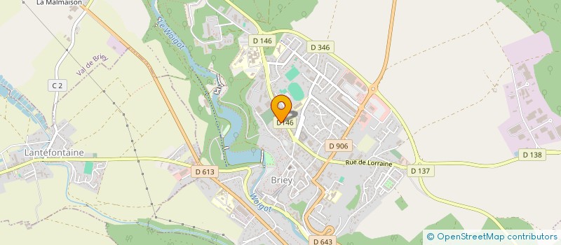 localisation de l'entreprise MONSIEUR MOHAMMED AQUESBI  VAL DE BRIEY