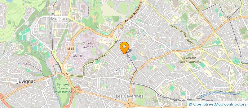 localisation de l'entreprise MONSIEUR MOHAMMED ARABI à MONTPELLIER