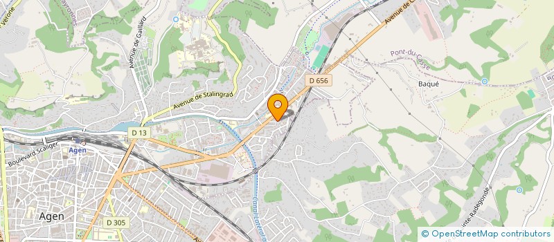 localisation de l'entreprise MONSIEUR MOHAMMED ARGUIG  AGEN