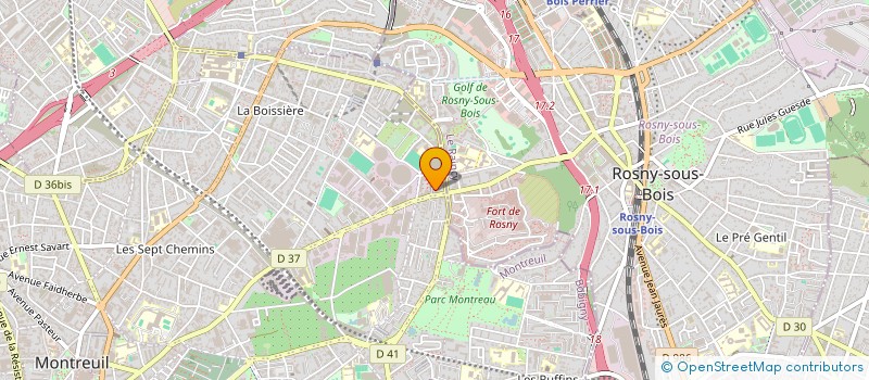 localisation de l'entreprise MONSIEUR MOHAMMED ASKOUFES  MONTREUIL
