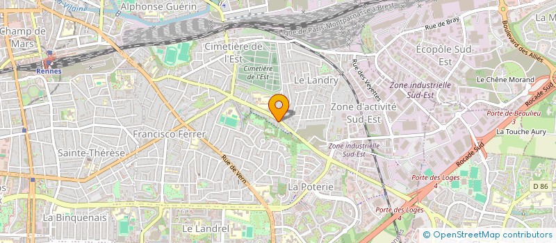 localisation de l'entreprise MONSIEUR MOHAMMED ATIFI à RENNES