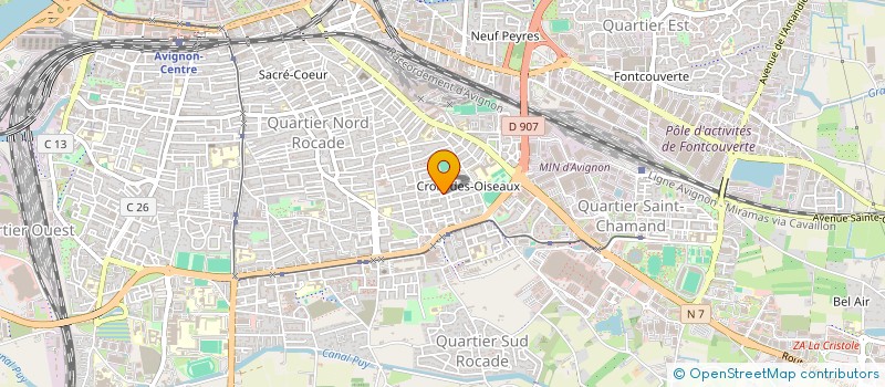 localisation de l'entreprise MONSIEUR MOHAMMED ATMANI à AVIGNON