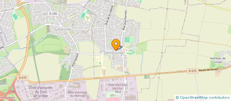 localisation de l'entreprise MONSIEUR MOHAMMED ATSAOUI  DEMOUVILLE