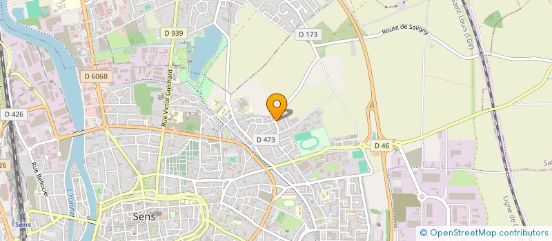 localisation de l'entreprise MONSIEUR MOHAMMED AWADALLA ELJAK à SENS