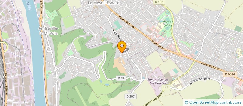 localisation de l'entreprise MONSIEUR MOHAMMED-AZEEM CHAUDRY  LE MESNIL-ESNARD