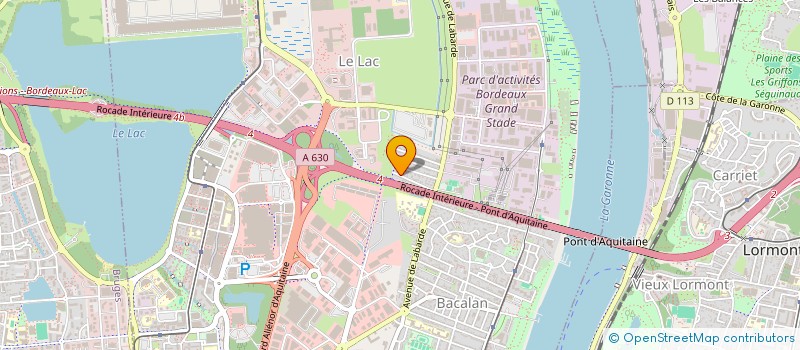 localisation de l'entreprise MONSIEUR MOHAMMED AZIZ  BORDEAUX