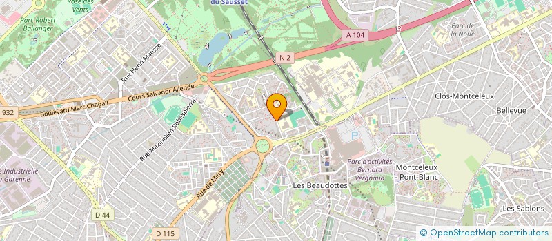 localisation de l'entreprise MONSIEUR MOHAMMED AZIZI à AULNAY-SOUS-BOIS