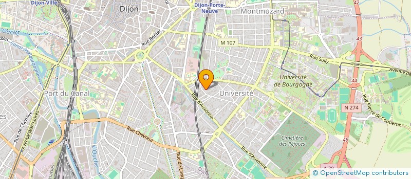 localisation de l'entreprise MONSIEUR MOHAMMED AZOHRI à DIJON