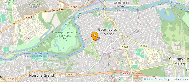 localisation de l'entreprise MONSIEUR MOHAMMED AZOUAOU  GOURNAY-SUR-MARNE