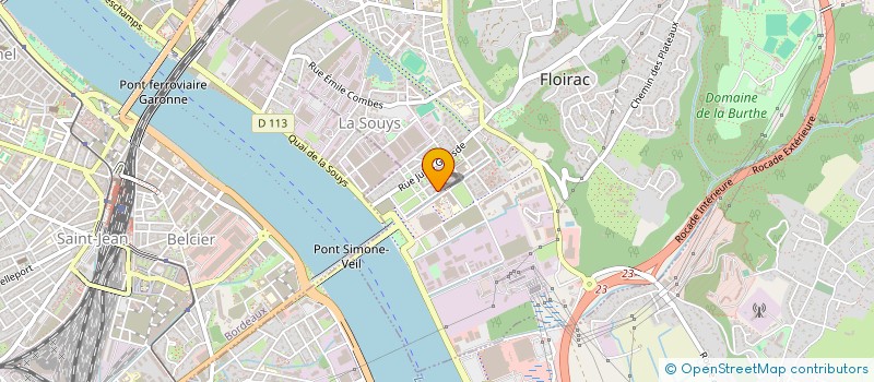 localisation de l'entreprise MONSIEUR MOHAMMED AZRHAR BALAINE  FLOIRAC