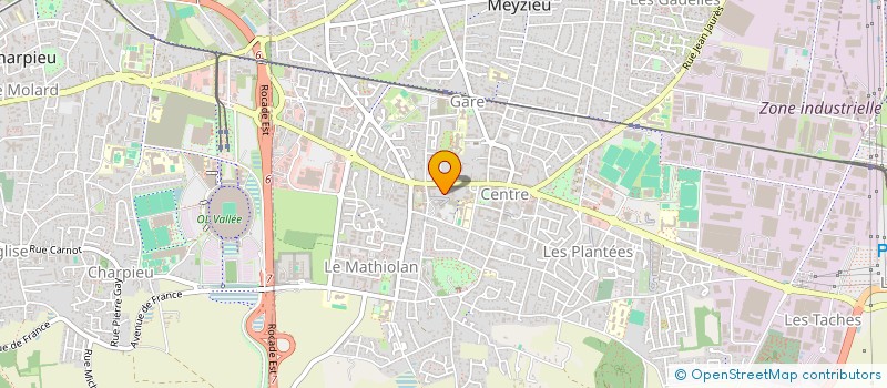 localisation de l'entreprise MONSIEUR MOHAMMED AZZOUZ  MEYZIEU