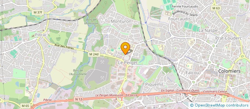 localisation de l'entreprise MONSIEUR MOHAMMED BAALI à COLOMIERS